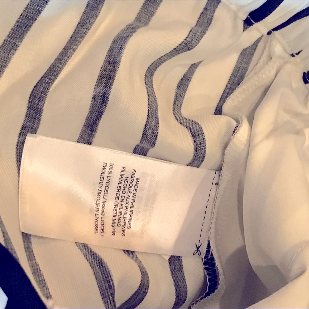 Polo Ralph Lauren | Striped Twill Wide Leg Pant Size M - Picture 6 of 9